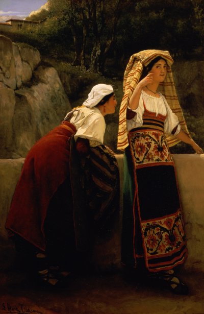 Italienische Frauen aus Abruzzen von Lawrence Alma Tadema